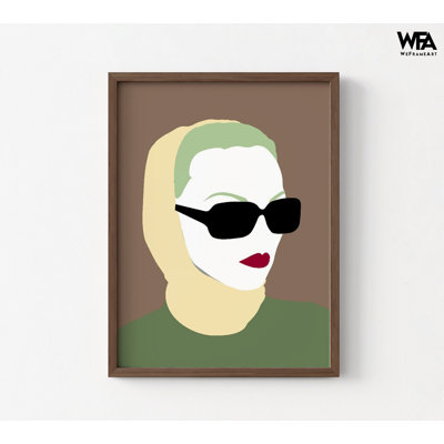 «Lady No. 9» par Sean Salvadori, reproduction d'art de Sean Salvadori, impression de dessin Pop Art, affiche de décoration pour chambre de jeune adulte