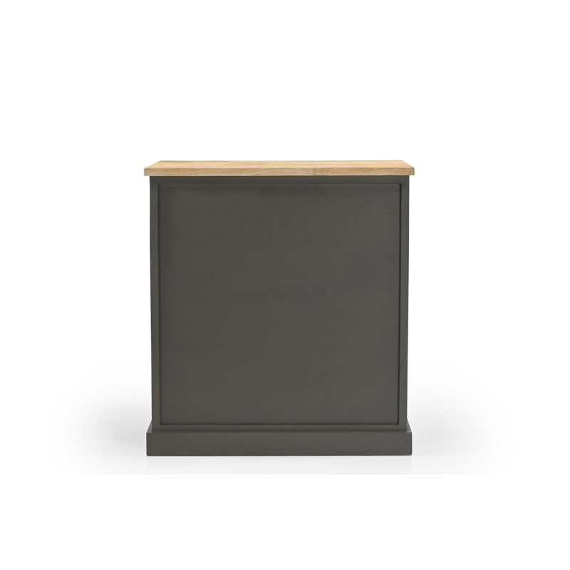 Modern Vintage 6 Drawer Chest Of Drawers Numbered Apothecary Style Solid Mango Wood Side Table