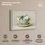 «Cup of Bloom IV», reproduction d'art sur toile encadrée par Art Remedy, cadre argenté, 24 x 20-872716980-872717007