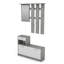 Taskın 97 cm W Hallway Set with Storage Bench and Shoe Storage-219690142