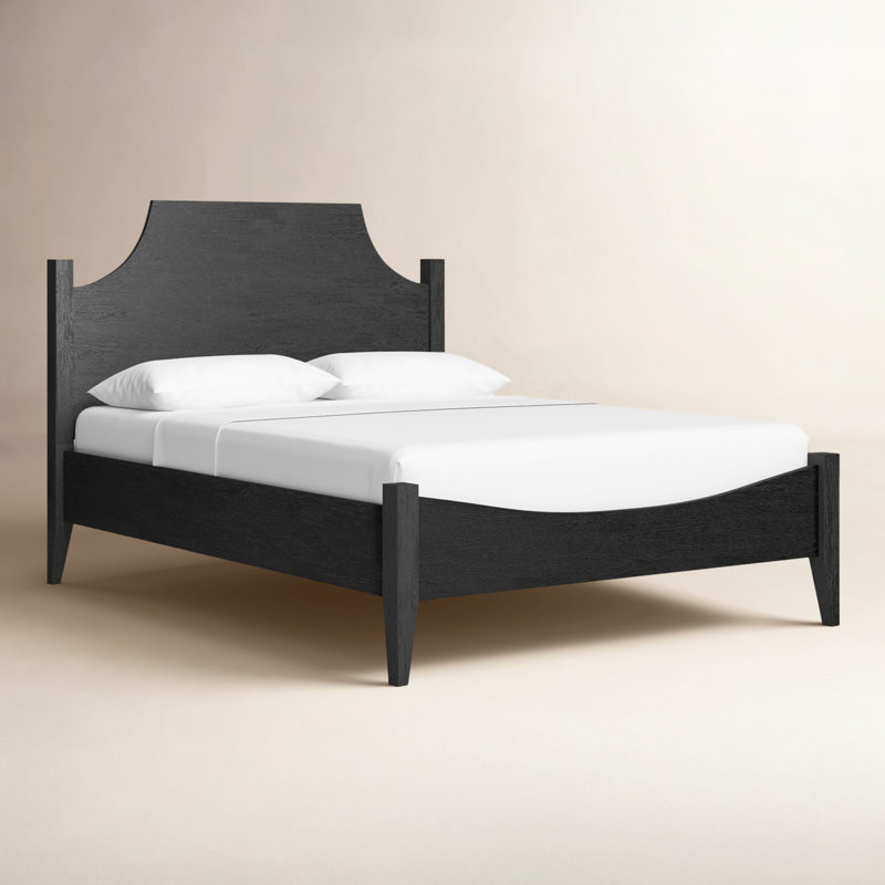 Lit plateforme Bronwyn, Grand, Noir