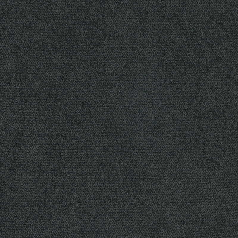 Causeuse rembourrée 58 po Mellitz, Polyester 100 % gris foncé,  H 35 po x l 58 po x P 35,5 po