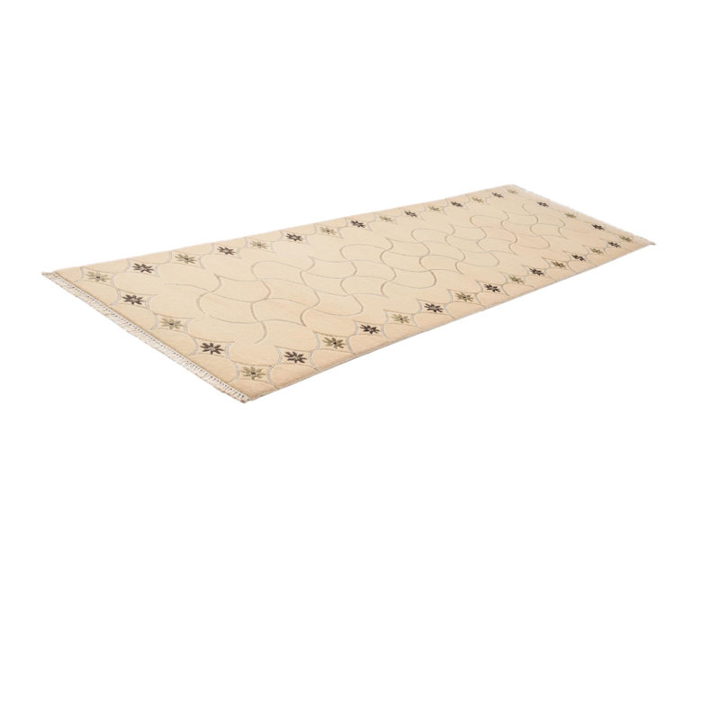 Tapis de couloir beige clair Howard