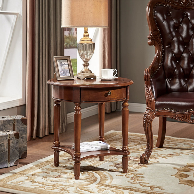 Table de bout Retro, Walnut