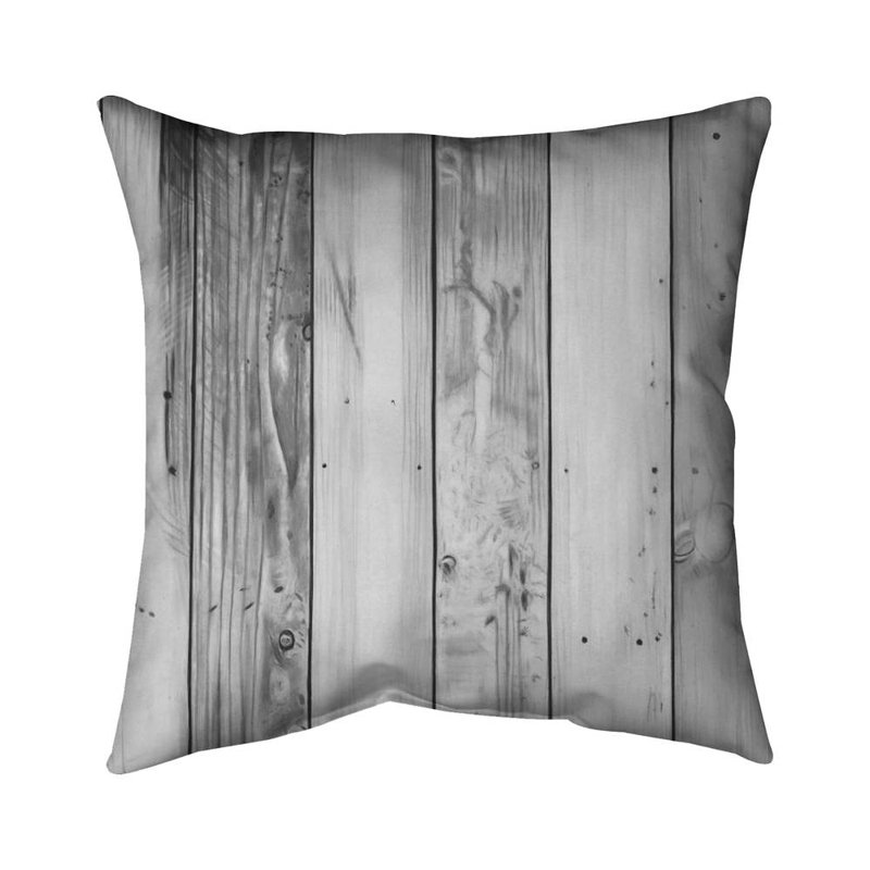 Wood texture - 20"x20" Throw pillow cover - Poly twill - Print on demand