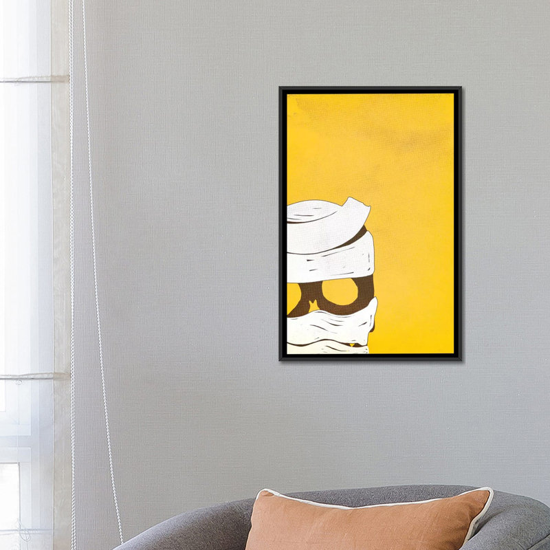Papier hygiénique tout au-dessus de votre tête, impression sur toile tendue, H 48 po x l 32 po x P 1,5 po, Pas de tapis