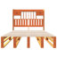 Fotou Solid Wood Bed-743963397-743963401