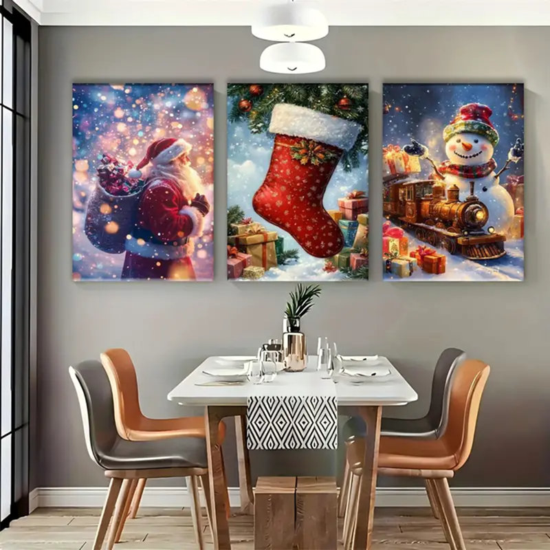 3 Piece Wrapped Canvas Print