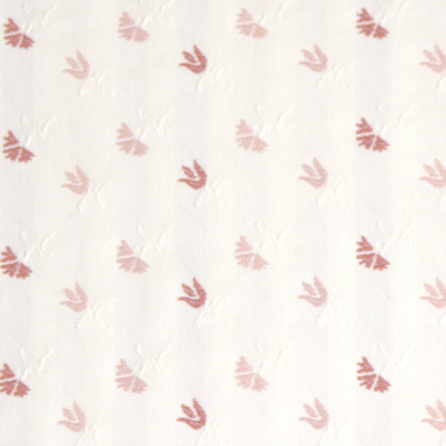 Floral Cotton Blend Reversible Throw Pillow
