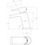 Eyota Mono Basin Mixer with Waste