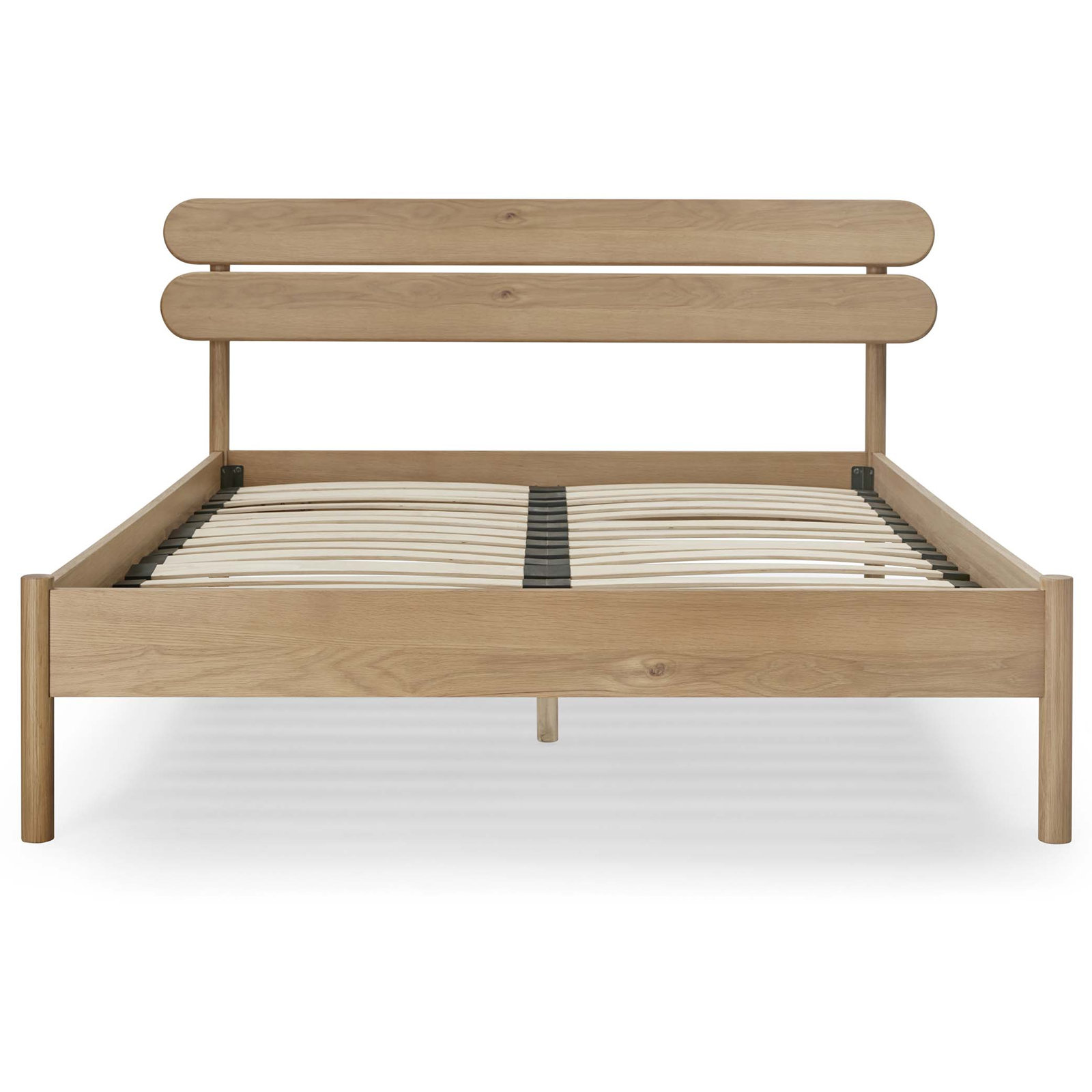 Mads Oak Platform Bed, King