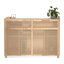 Bureau de réception rectangulaire en bois manufacturé Farmhouse-1554442451