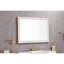 48 "36" miroir de salle de bain mural avec lumière élevée et anti-buée séparément