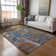 Machine Washable Indoor/Outdoor Bernadette ACN2222 Botanical Rug