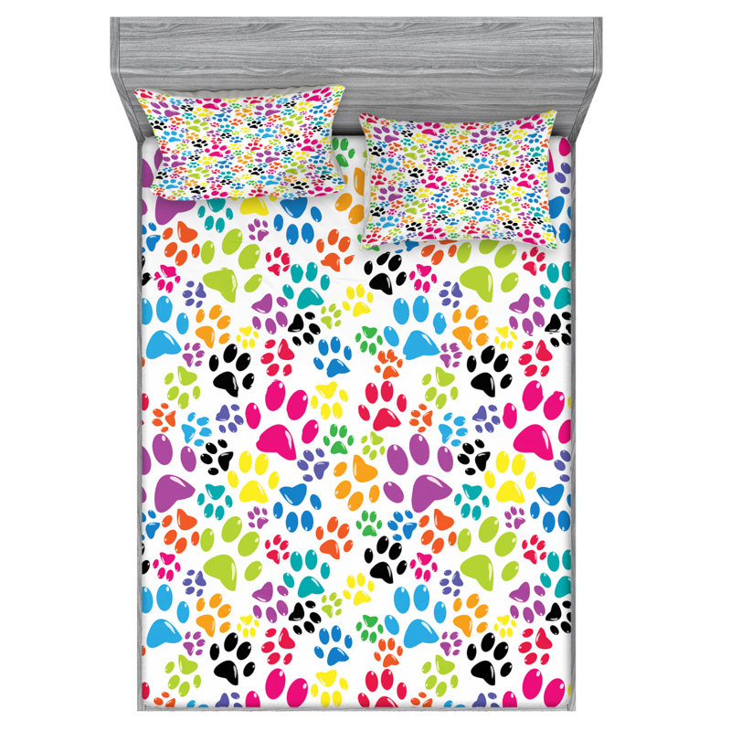 Microfiber Sheet Set, Full Sheet Set with Fitted Sheet