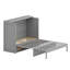 Lit escamotable avec grands tiroirs Murphy-5077430