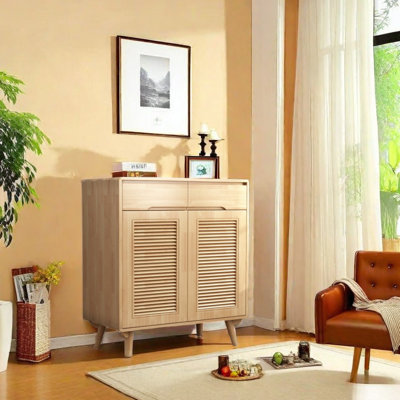 Armoire de rangement en bois massif Nordic