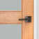 Spyglass Passage Door Lever with Square Rose