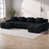 Tissu gris anthracite est en rupture de stock