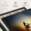 Impression sur toile «Dirt Bike Sunburst»-1949800011
