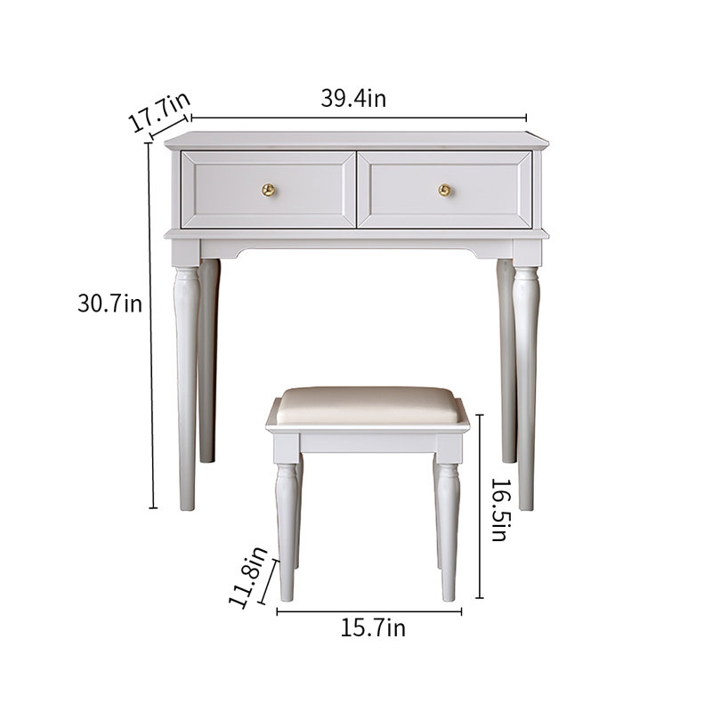 Tehjas Vanity, White
