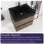 Meuble-lavabo mural simple 24 po avec plateau en résine Sealcove-509530843-509530842