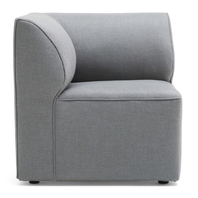 Chaise de coin Big Joe, Gris fumée
