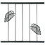 Arche de jardin en métal avec portes Arbor Trellis