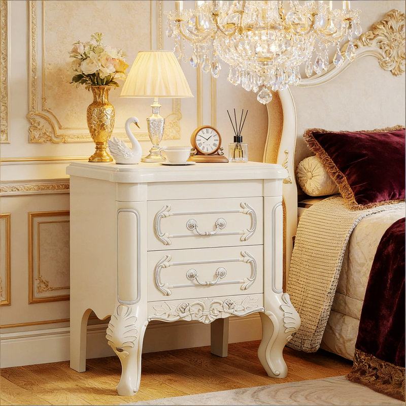 Table de chevet élégante, table de chevet, table de bout pour chambre à coucher, salon