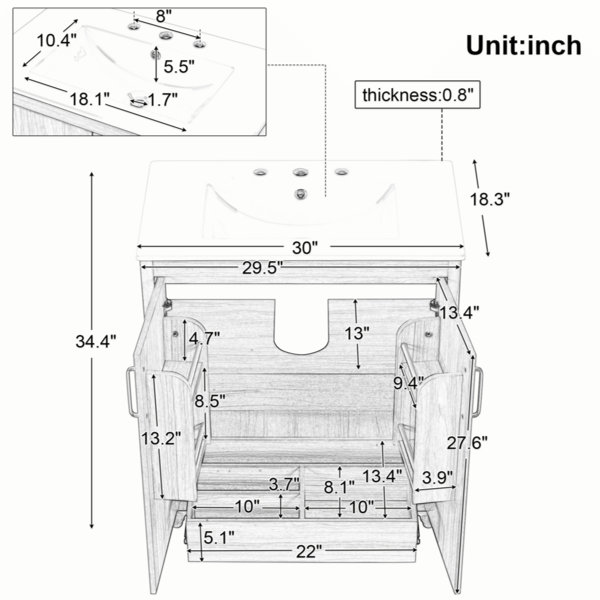 Dimensions du produit