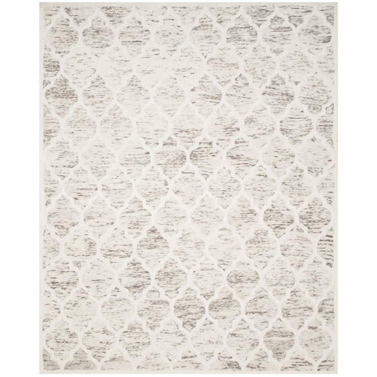 Bertok Hand Loomed Wool Geometric Rug