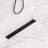  23.62" x 3.15" Linear Grid Shower Drain Trim-110910924