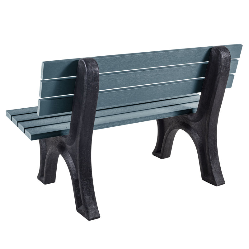 Swing Outdoor Bench, Nantucket Blue