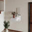 Coiffeuse flottante avec miroir inclus