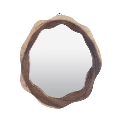 Alphie Solid Wood Flat Mirror