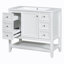 Zye 36'' Single Bathroom Vanity with Ceramic Top-619913268