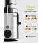 SIFENE Robust 500W Juicer, 3" Wide-Mouth, BPA-Free, 3-Speed, Easy Cleaning-94218639