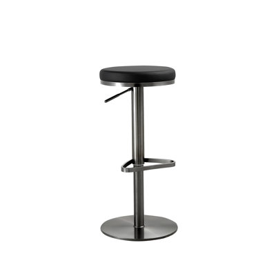 Noah Swivel Adjustable Height Bar Stool