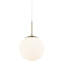 Grant 1 - Light Brass Dome Pendant-1721532885