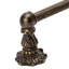 Acanthus 24 inches c.c. {approximately} towel bar Renaissance style with 5/8 smooth center in Antique Brass-1390549656-1390549662