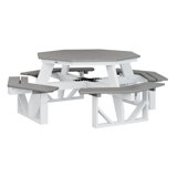 Outdoor ADA Octagon Picnic Table