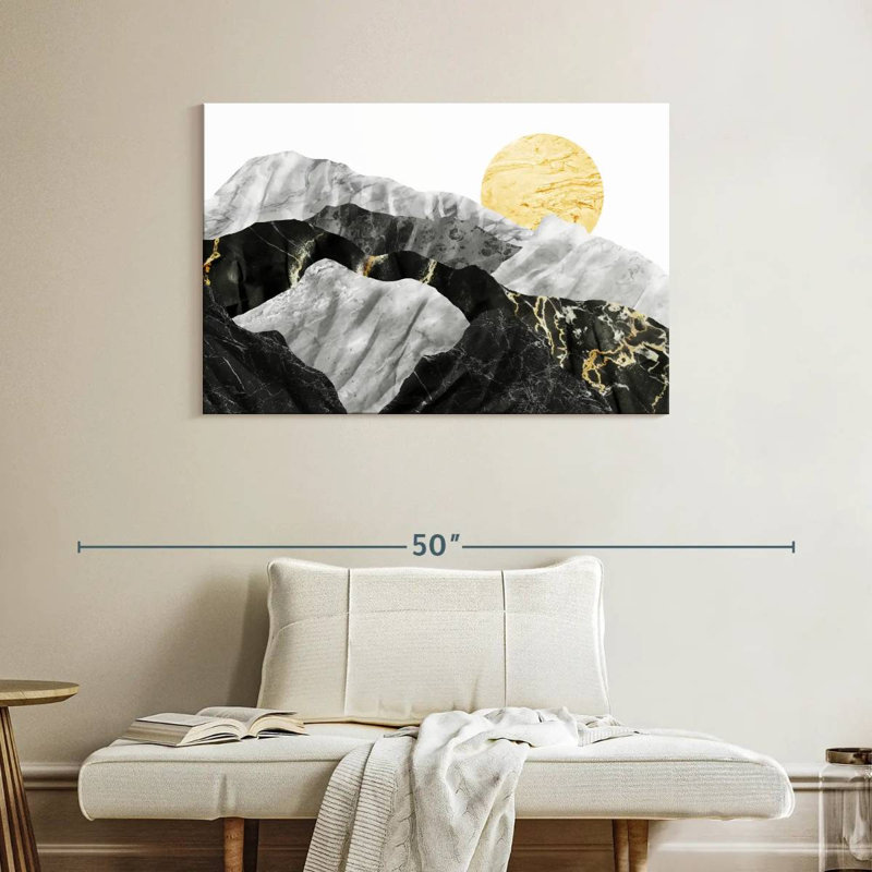 Avery Marble Landscape IV, 26" H x 39" W