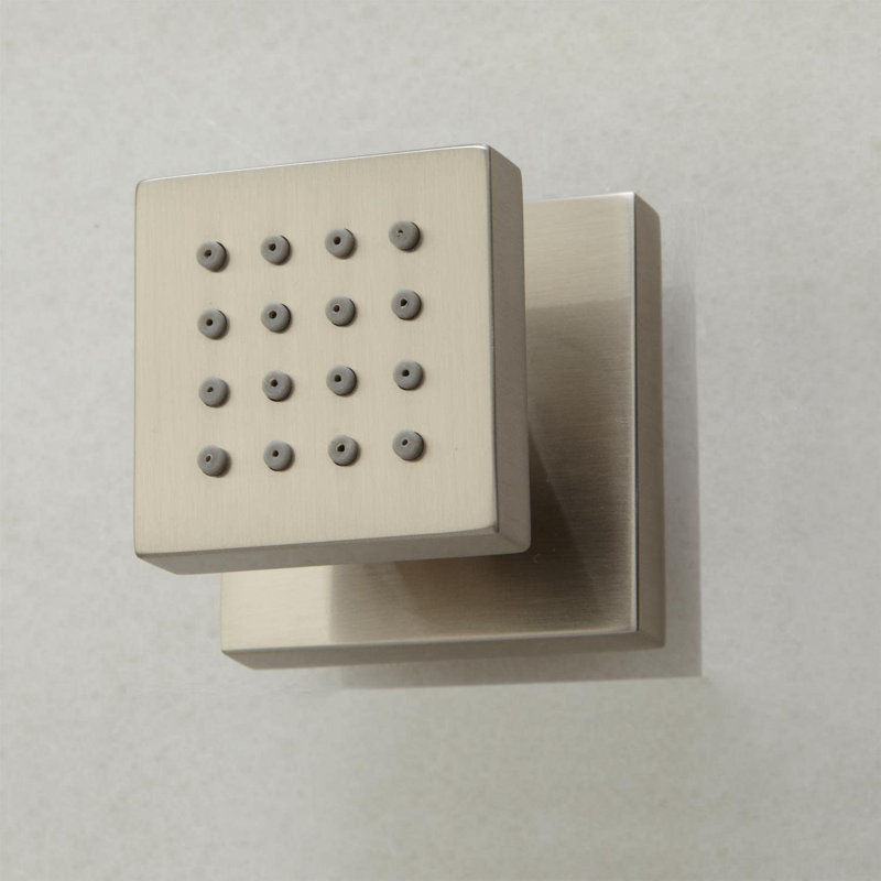 Minimalist Rainfall Shower Column with Adjustable Head, Hand Shower, and Easy Mount Kit
