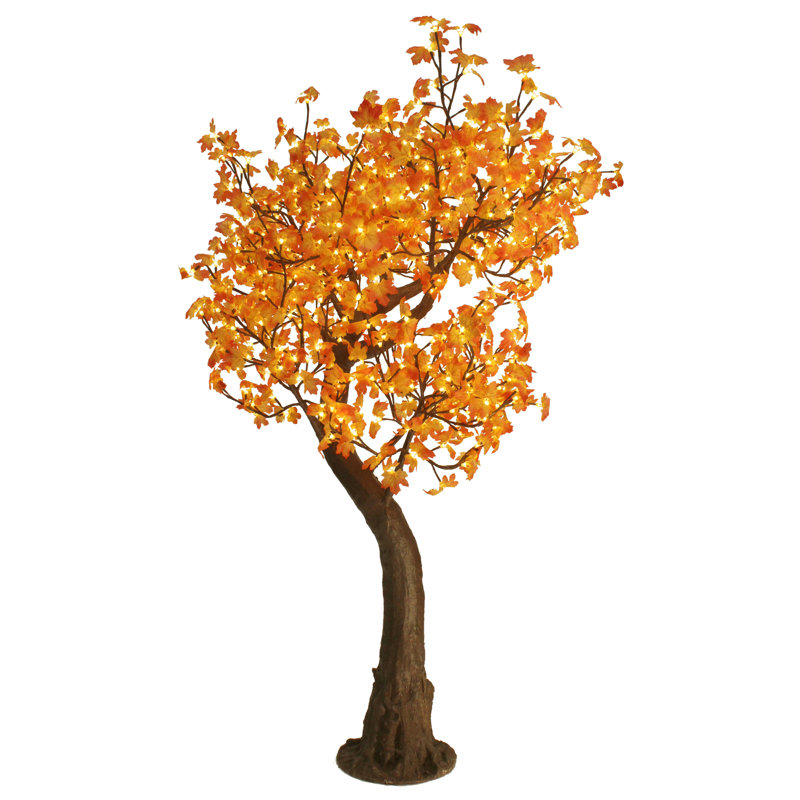 76'' LED Lighted Tree & Branches, Yellow