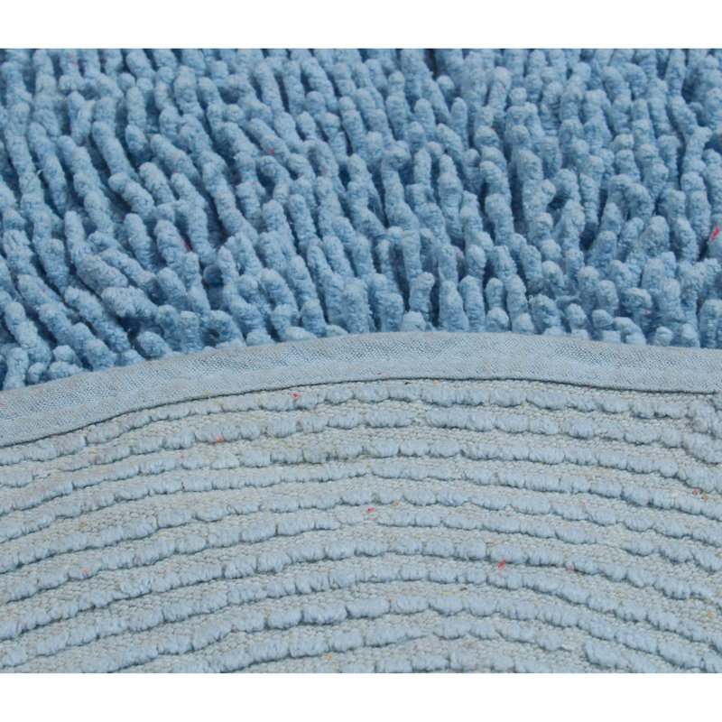Ensemble de 3 tapis de bain Hazeltine, Bleu