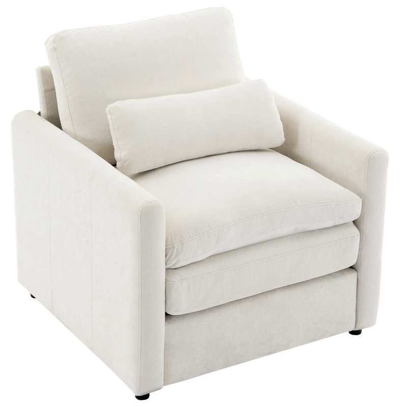 Fauteuil 31,9 po, Beige