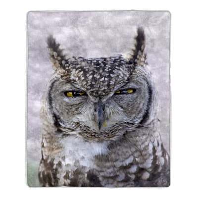 Machine Printed Throw Blanket
