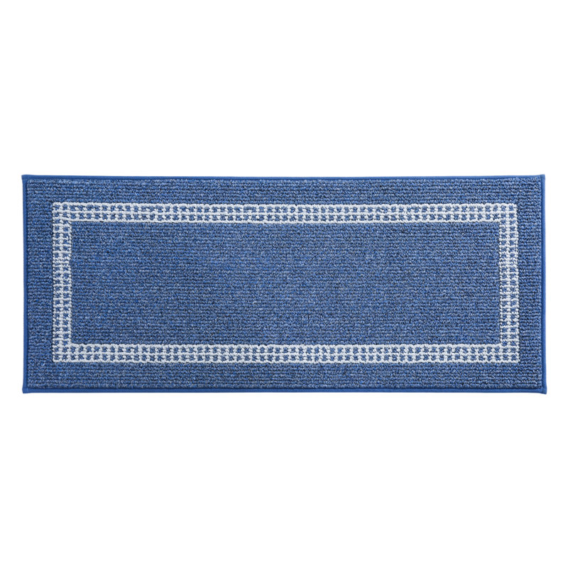 Non-Skid Kitchen Mat, Blue