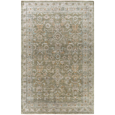 Meja Wool Oriental Area Rug