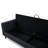 73.2" Space-Saving Storage 3-Seater Sofa, Solid Wood Legs &Removable backrest,Polyester Blended Modern Couch, Navy Blue-1198466978